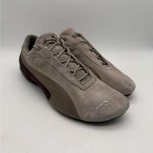 NEW VERY RARE Puma Speed Cat 2006 OG Vintage Taupe/Brown Mismatch Sz R10.5/L10